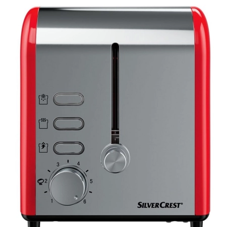 SilverCrest Toster Opiekacz Czerwony STC920 D2